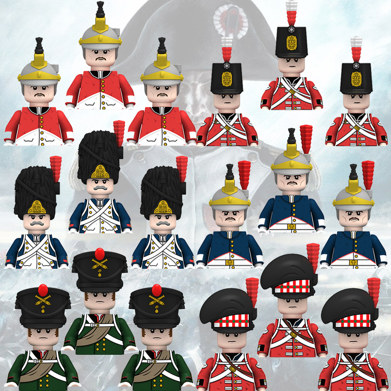 10pcs Napoleonic Wars Military – Lego Minifigure Holder Bewertung und Preis
