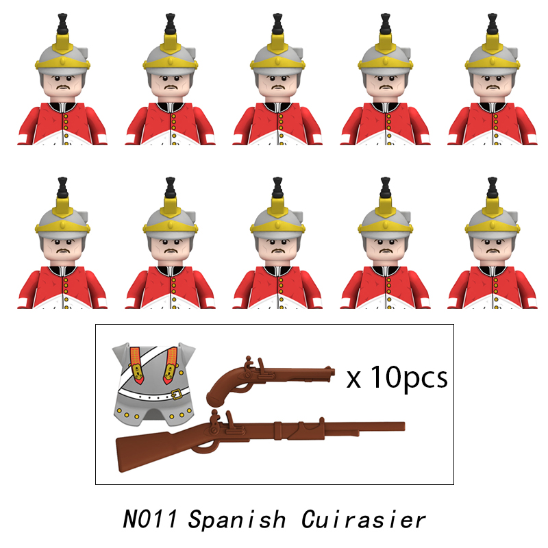 10pcs Napoleonic Wars Military – Lego Minifigure Holder Bewertung und Preis