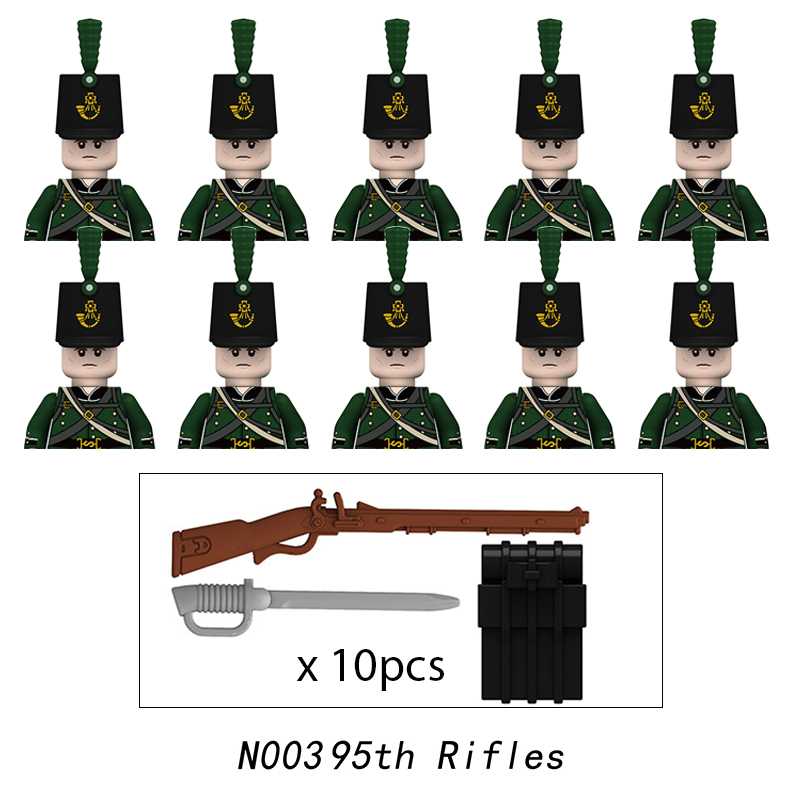 10pcs Napoleonic Wars Military – Lego Minifigure Holder Bewertung und Preis