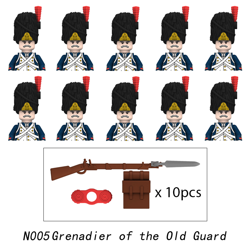 10pcs Napoleonic Wars Military – Lego Minifigure Holder Bewertung und Preis