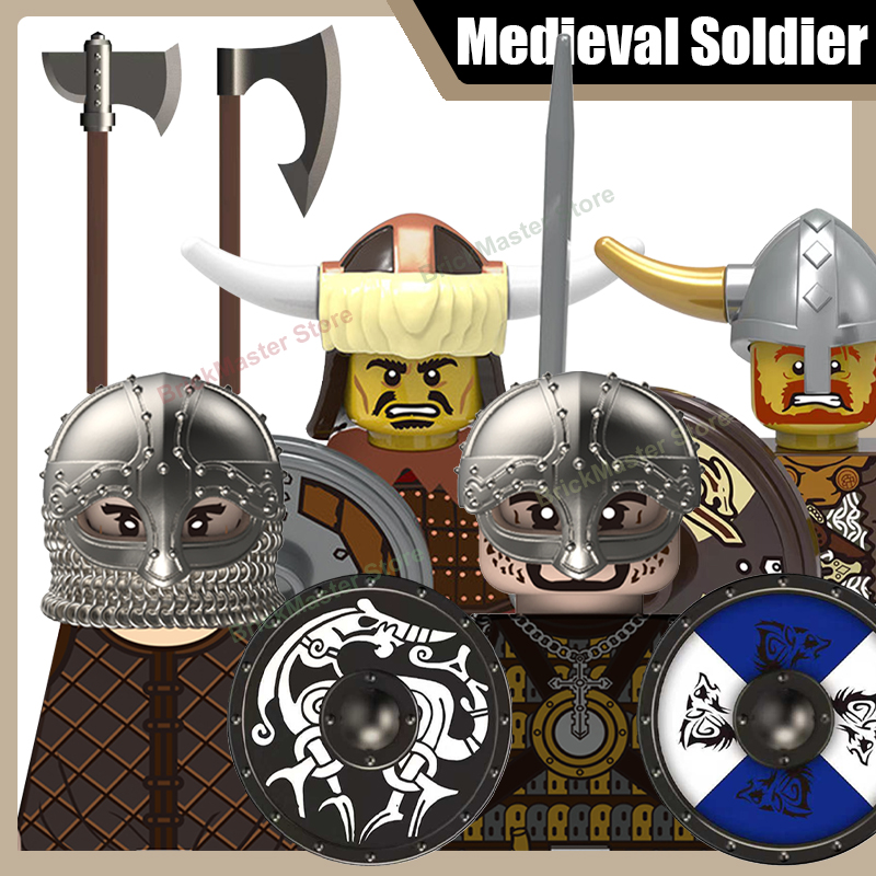 Medieval Military Viking Warri – Lego Minifigure Holder Bewertung und Preis