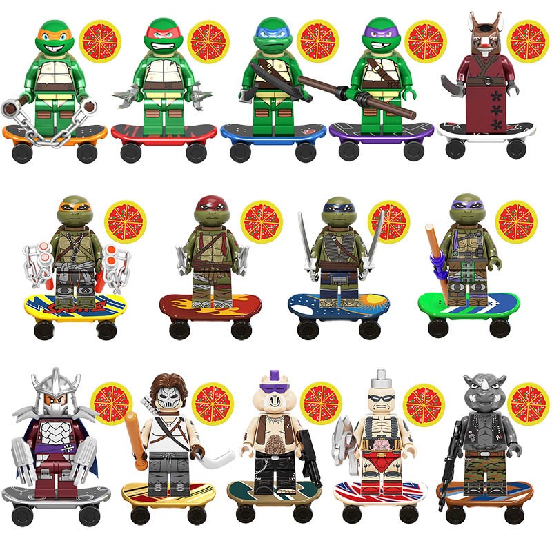 KDL831 cartoon series Teenage  – Building Block Mini Bewertung und Preis