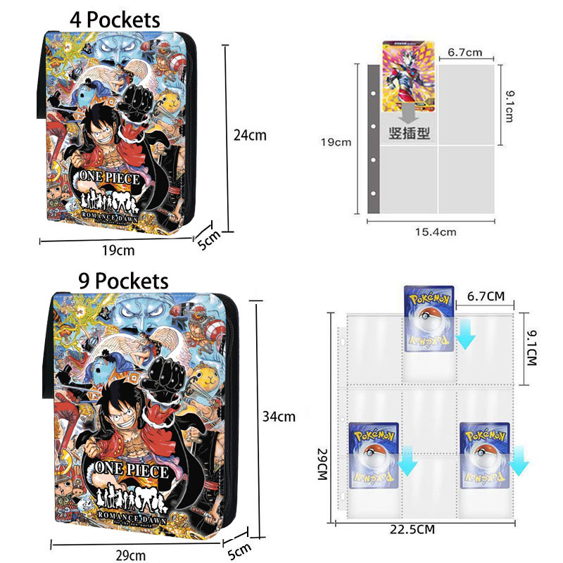 One Piece Cards Binder Holder  – Trading Card Binder Bewertung und Preis