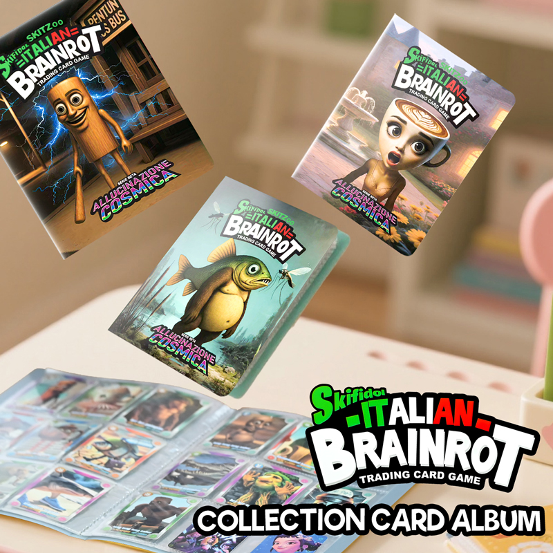 216 Pocket /set Italian Brainr – Trading Card Binder Bewertung und Preis