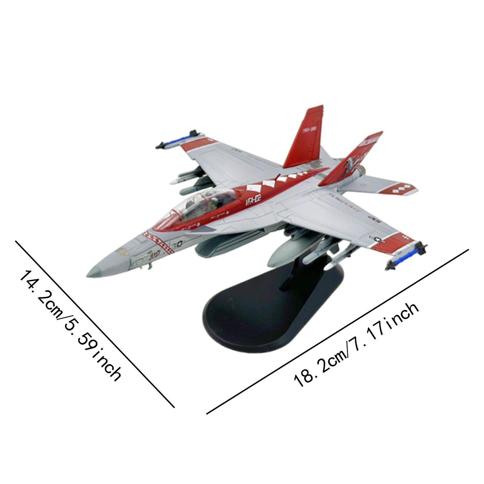 1/100 F18 Fighter Model Miniat – Model Airplane Plastic Bewertung und Preis