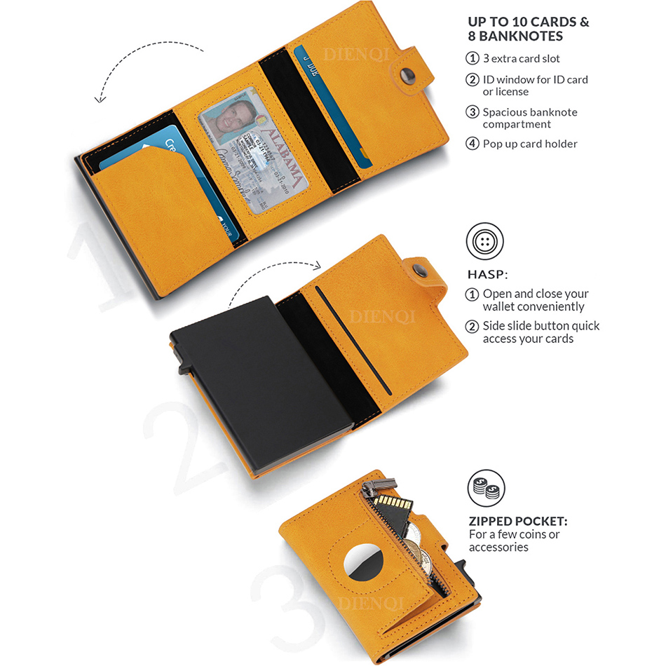 Airtag Wallet Rfid Credit Card – Card Top Loader Bewertung und Preis