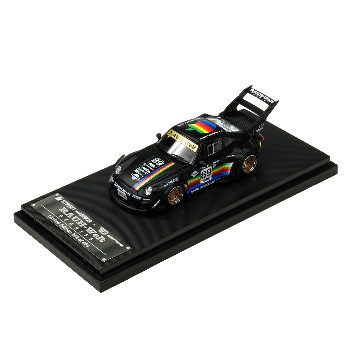SW In Stock 1:64 RWB 993 Black – Die Cast Car 1 64 Bewertung und Preis