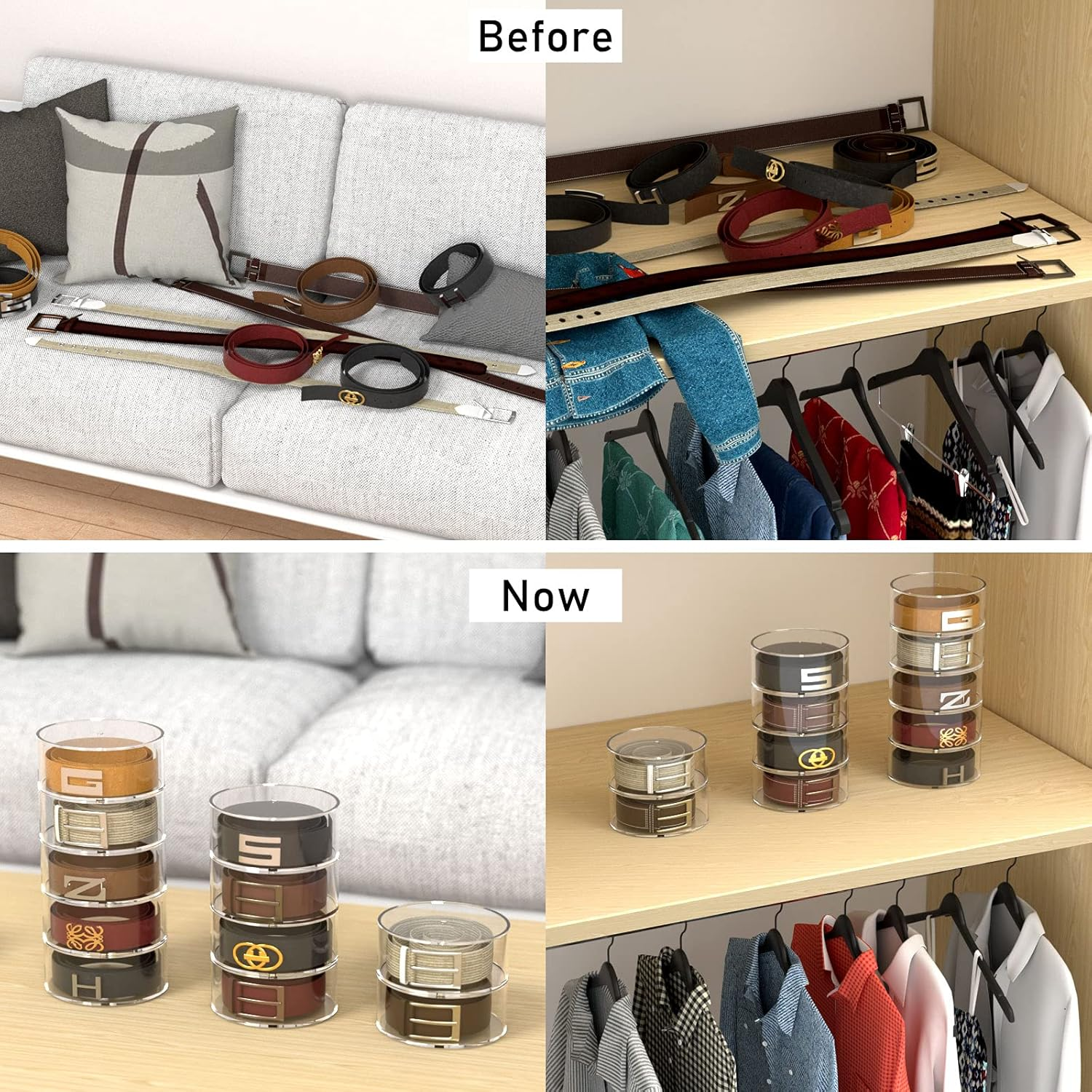 Belt Organizer, Acrylic Displa – Display Case Acrylic Bewertung und Preis