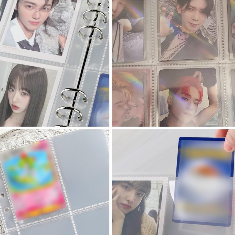 4 Pockets Photo Card Holder Bi – Trading Card Binder Bewertung und Preis